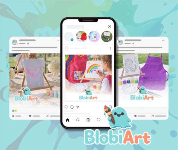 BlobiArt - Publicaciones para redes